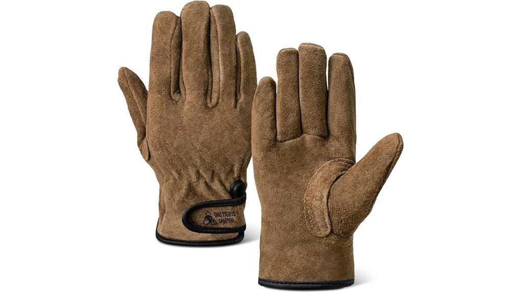 heat resistant cowhide welding gloves