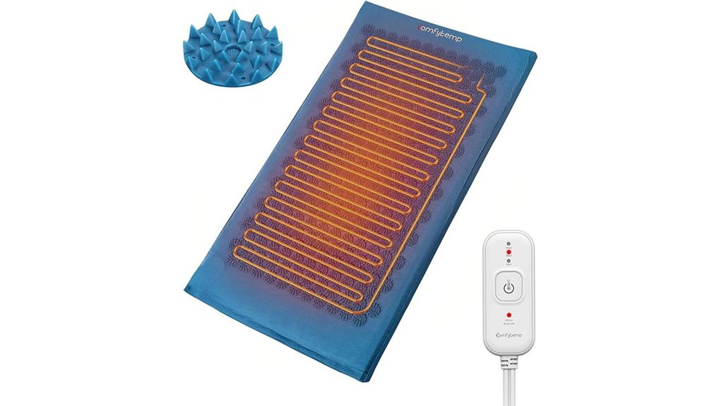 heated acupressure comfort mat