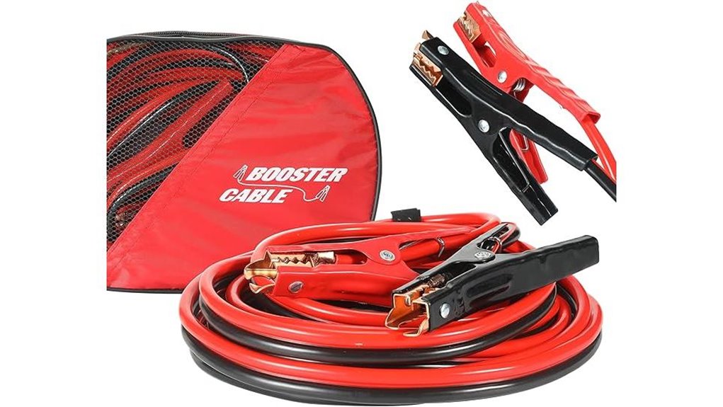 heavy 8 gauge 10ft jumper cables