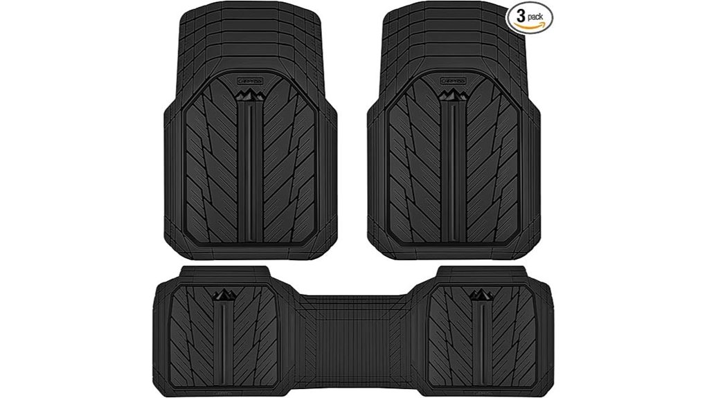 heavy all weather car floormats