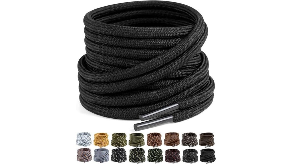 heavy duty 4 5mm hiking bootlaces