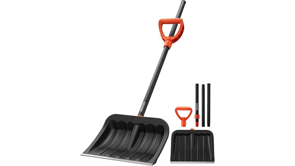 heavy duty 62 inch stainless shovel