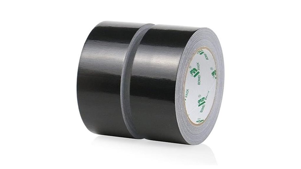 heavy duty 9 mil black duct