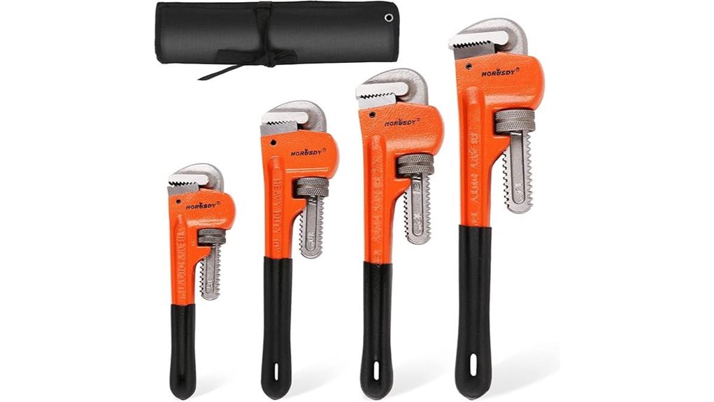 heavy duty adjustable pipe wrenches
