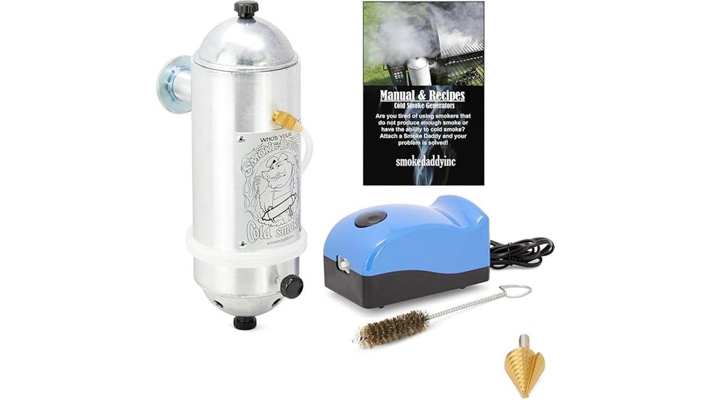 heavy duty aluminum cold smoker