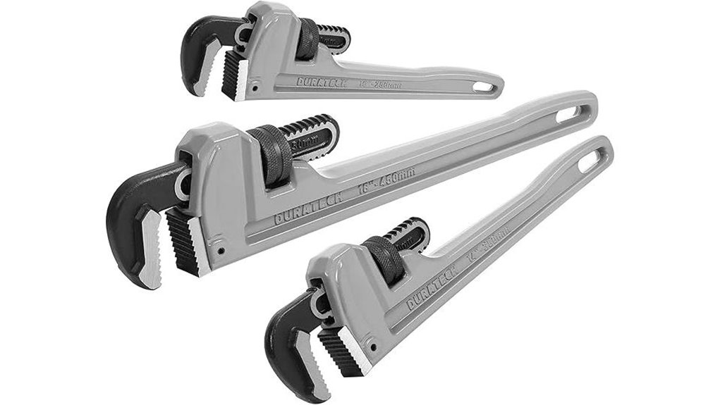 heavy duty aluminum pipe wrenches