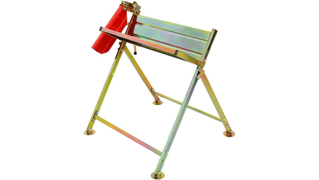 heavy duty collapsible log sawhorse