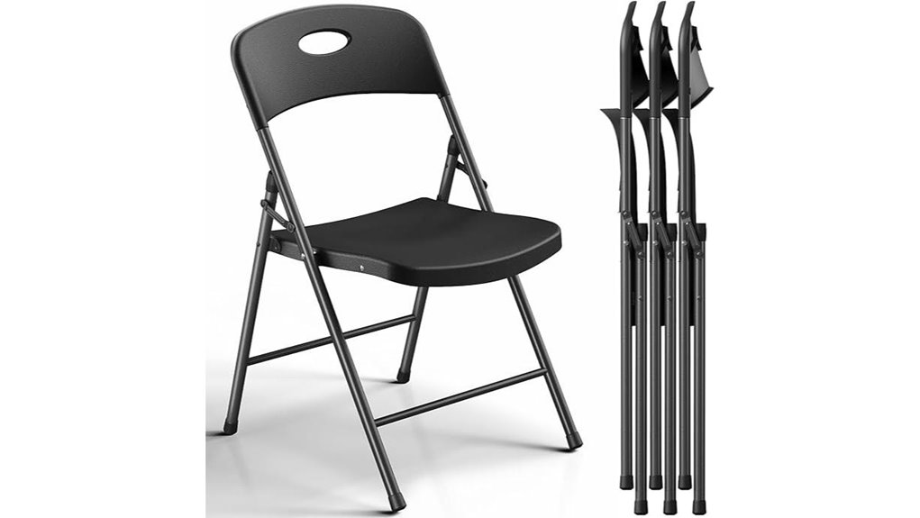 heavy duty folding chairs pack
