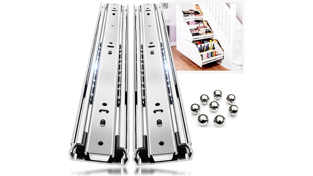 heavy duty full extension drawer slides