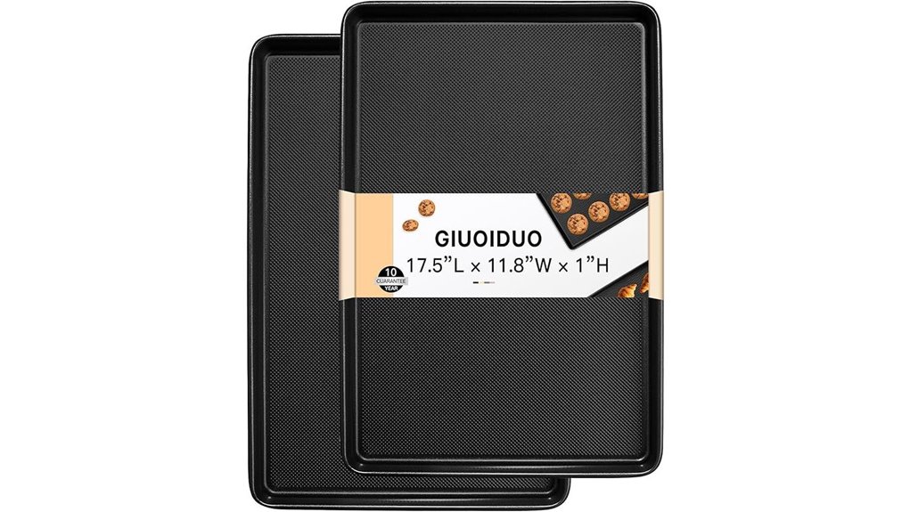 heavy duty nonstick carbon steel baking sheets