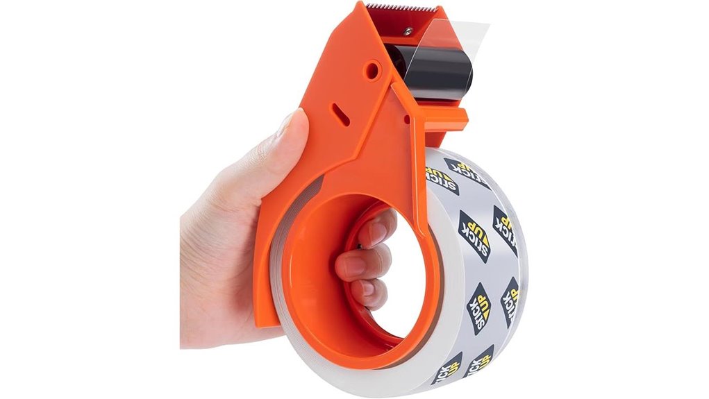 heavy duty packing tape dispenser