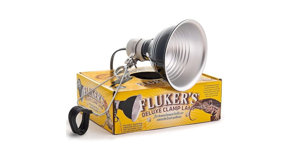 heavy duty reptile clamp lamp