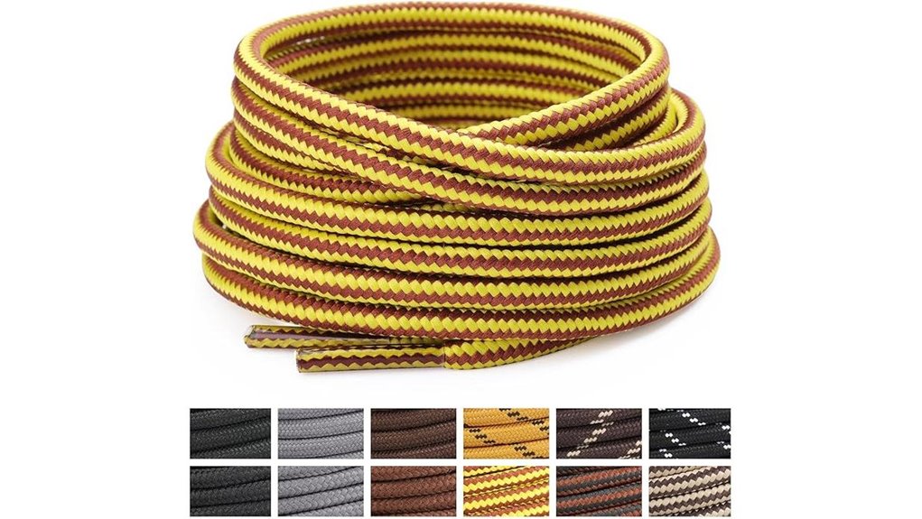 heavy duty round shoelaces set