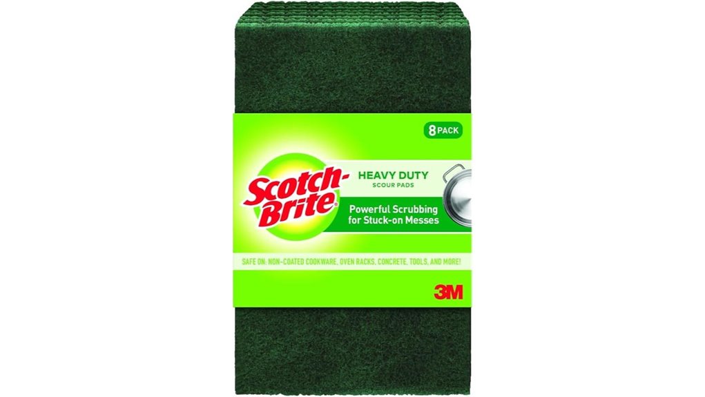 heavy duty scouring pads pack