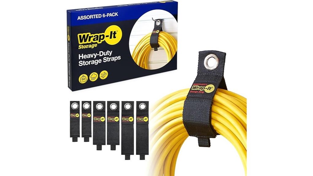 heavy duty six pack storage straps