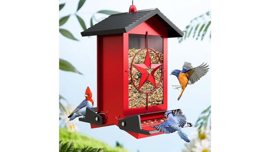 heavy duty squirrel proof feeder