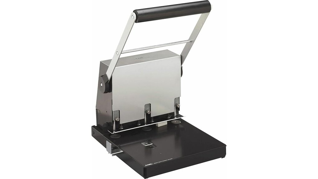 heavy duty three hole punch