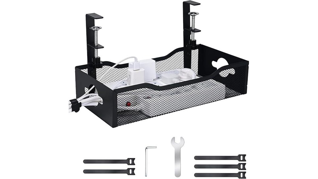 heavy duty xl under desk tray