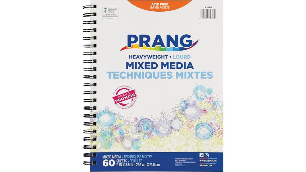 heavyweight mixed media journal