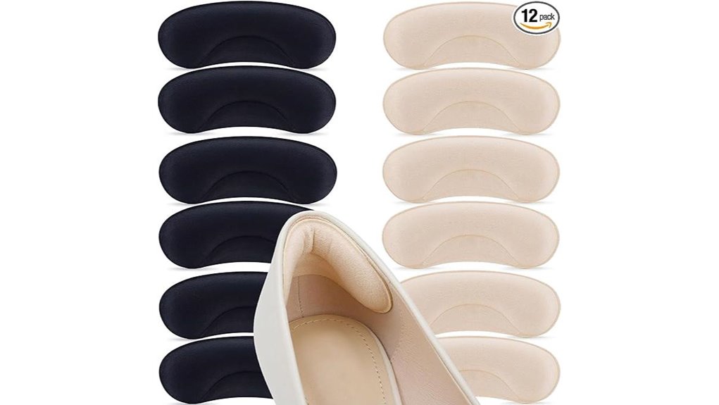 heel cushion pads six pairs