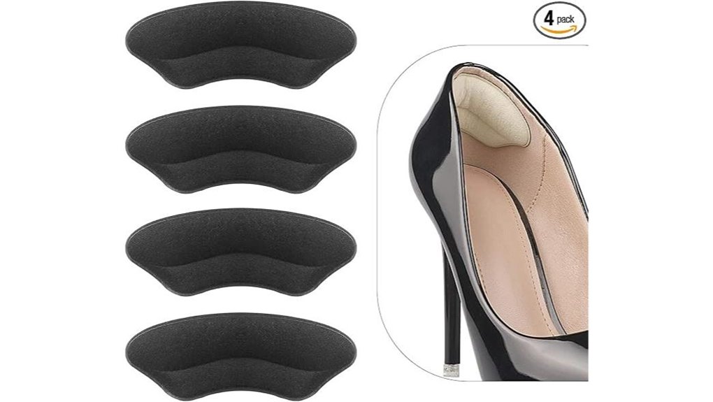 heel grip cushions for loose shoes