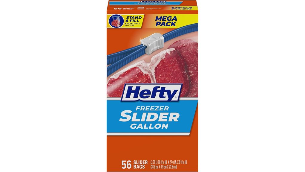 hefty gallon freezer storage bags