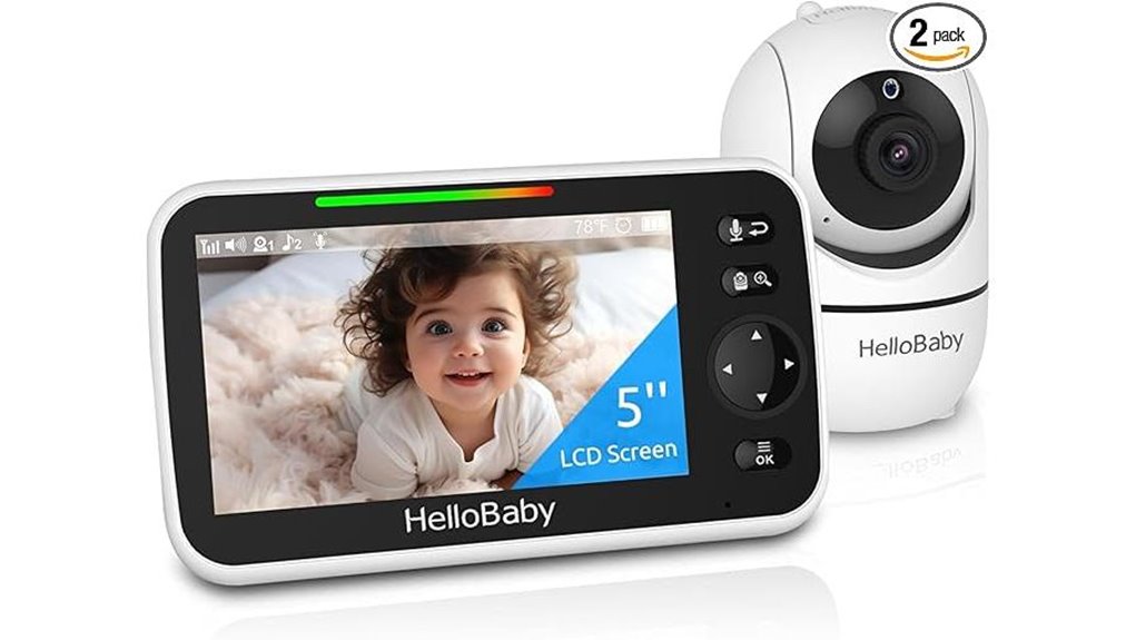 hellobaby hb6550 5 monitor