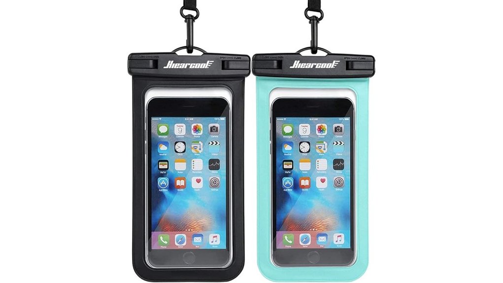 hiearcool ipx8 waterproof pouches