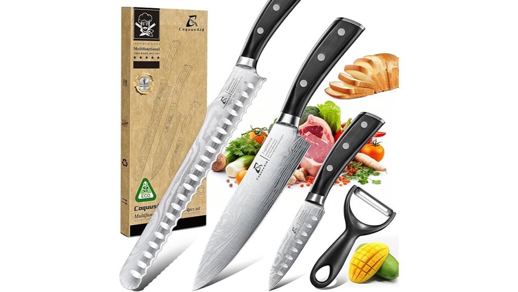 high carbon stainless steel knives
