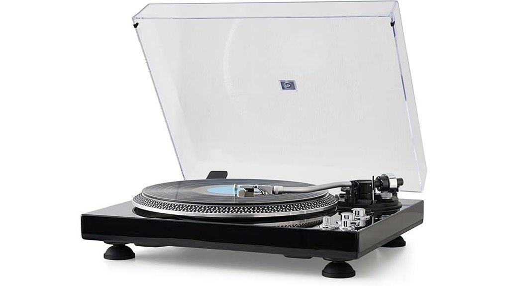 high fidelity belt drive turntable