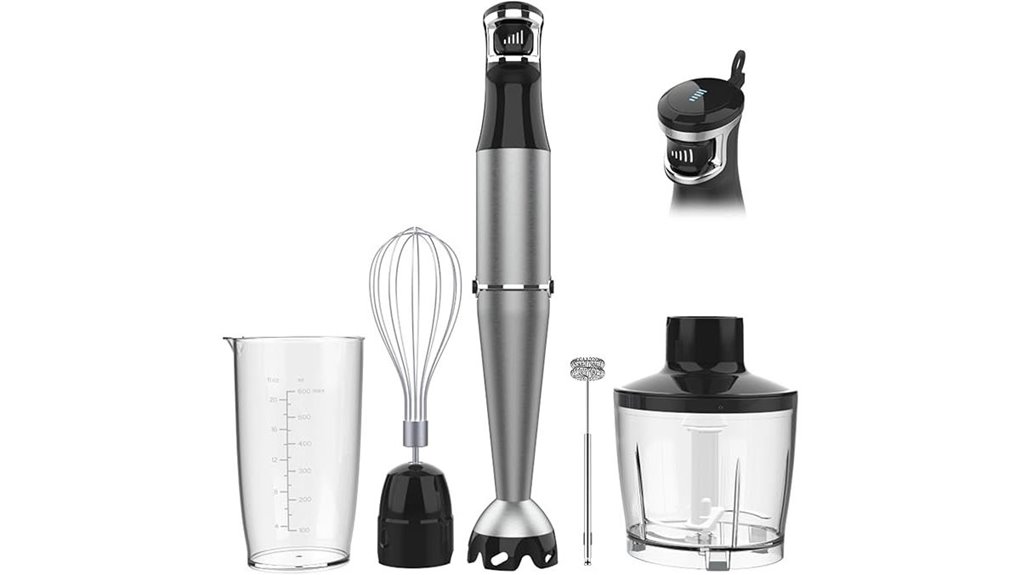 high power 5 in 1 immersion blender