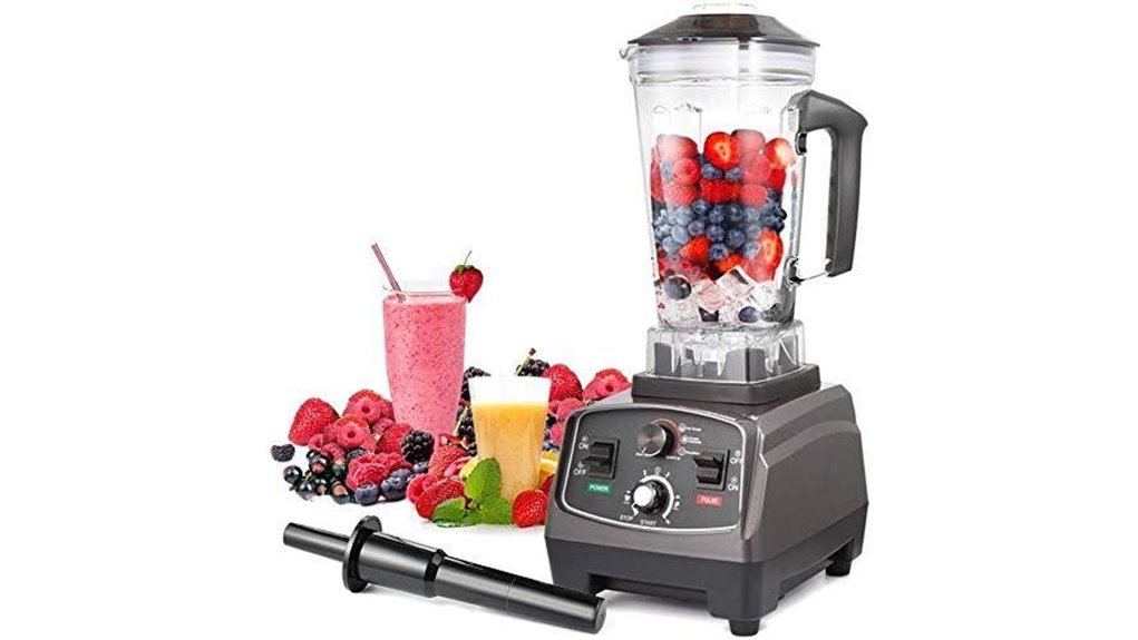 high power countertop smoothie blender