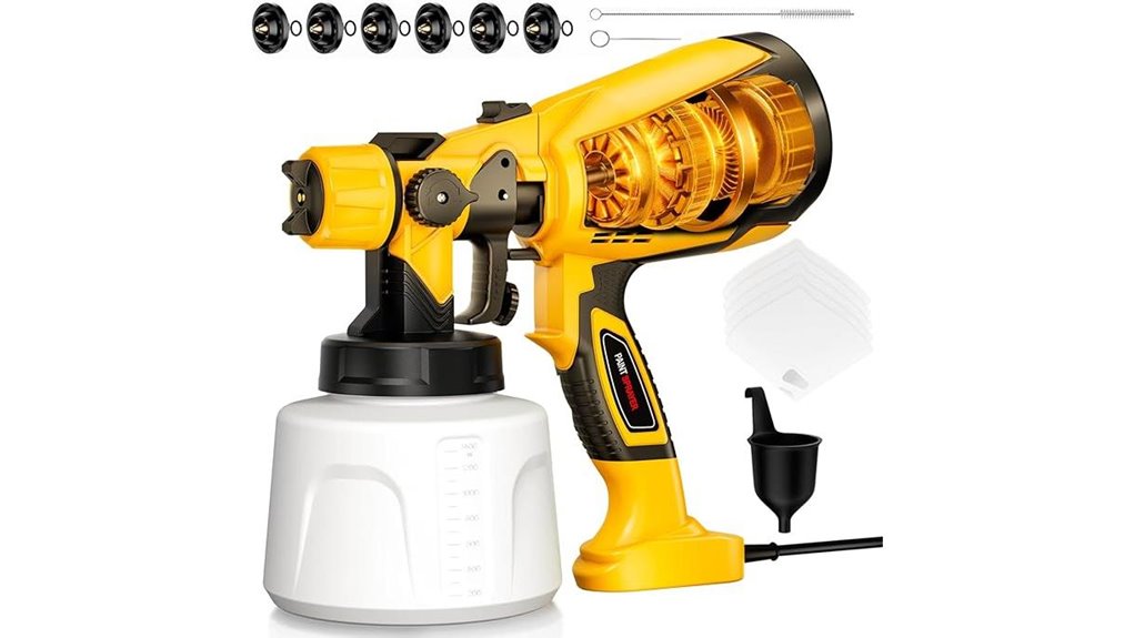 high power hvlp paint sprayer