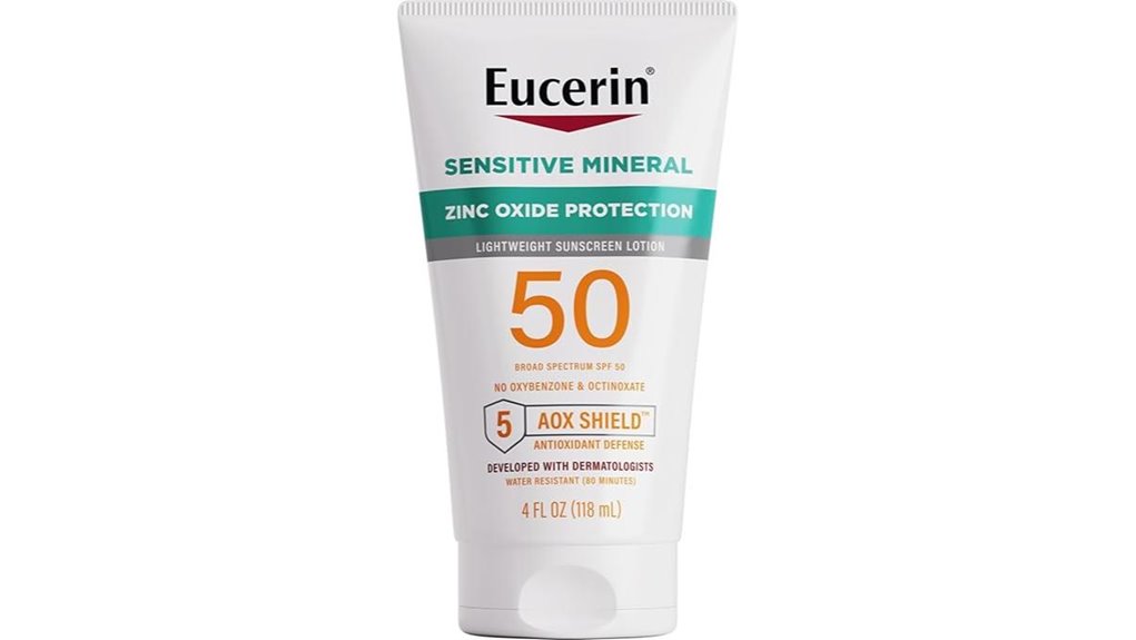 high protection mineral sunscreen lotion