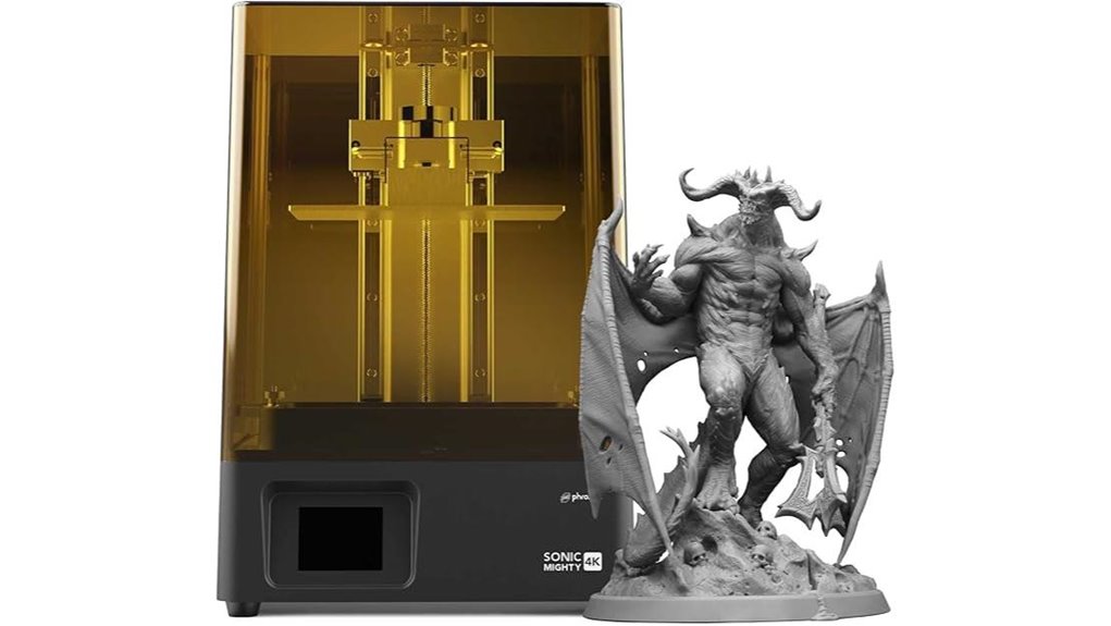 high resolution monochrome resin printer