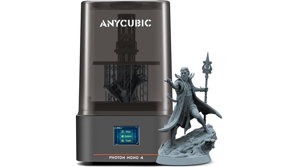 high resolution monochrome resin printer