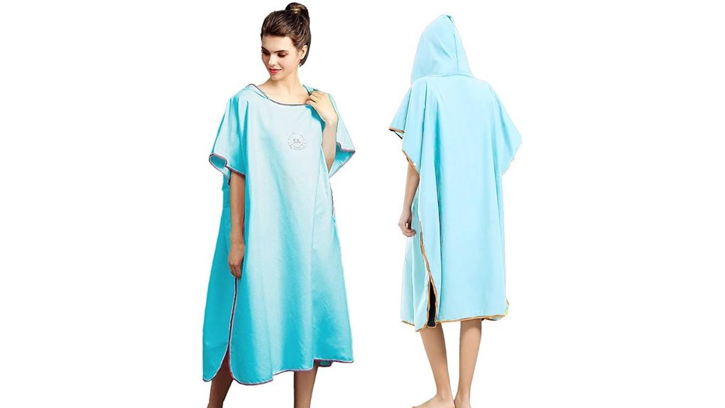 hiturbo microfiber hooded changing robe