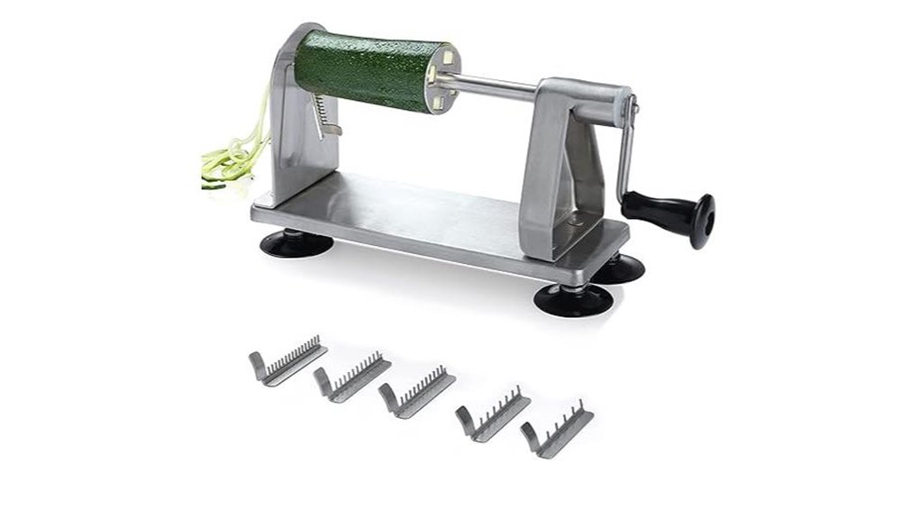 homarden stainless steel spiralizer