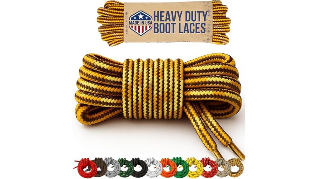 honey badger usa made bootlaces