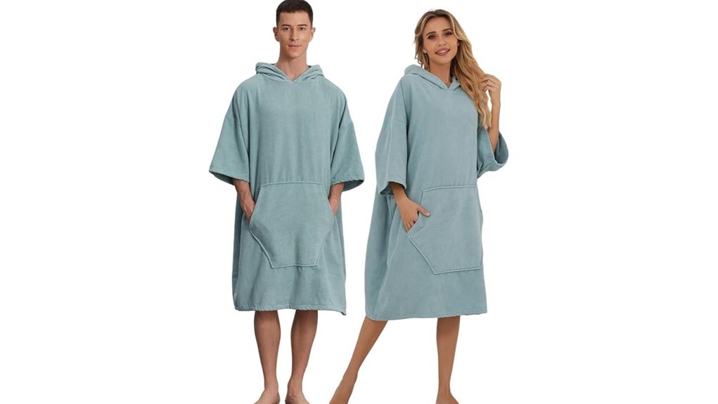 hooded quick dry beach changing robe