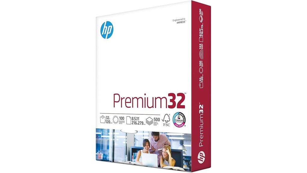 hp premium 32 lb letterpaper 500