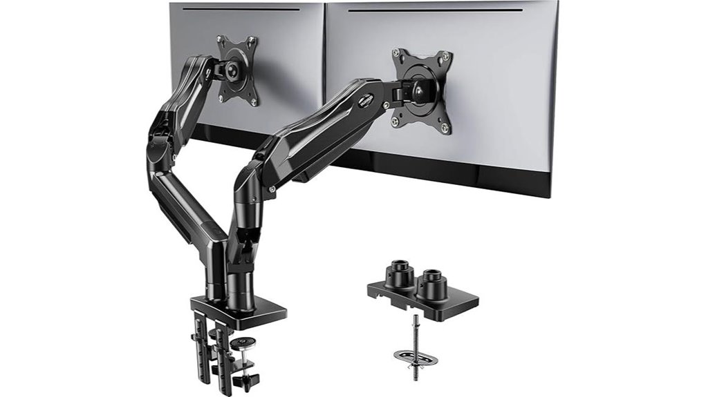huanuo dual monitor stand