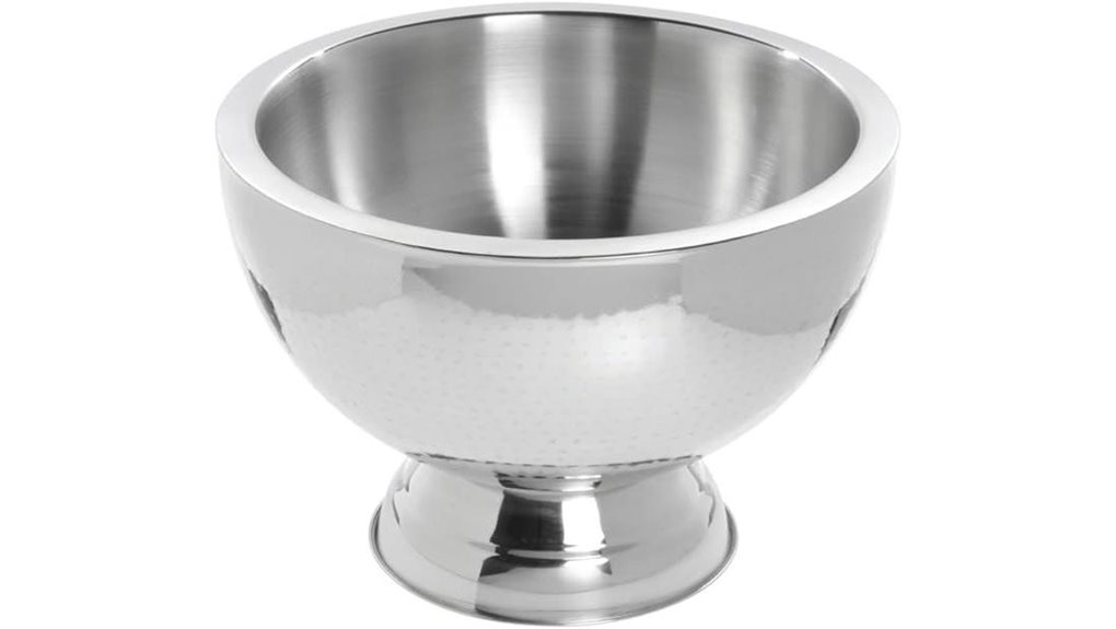 hubert 15l hammered punchbowl