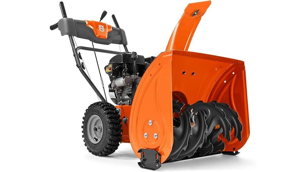husqvarna 212cc 24 snowblower