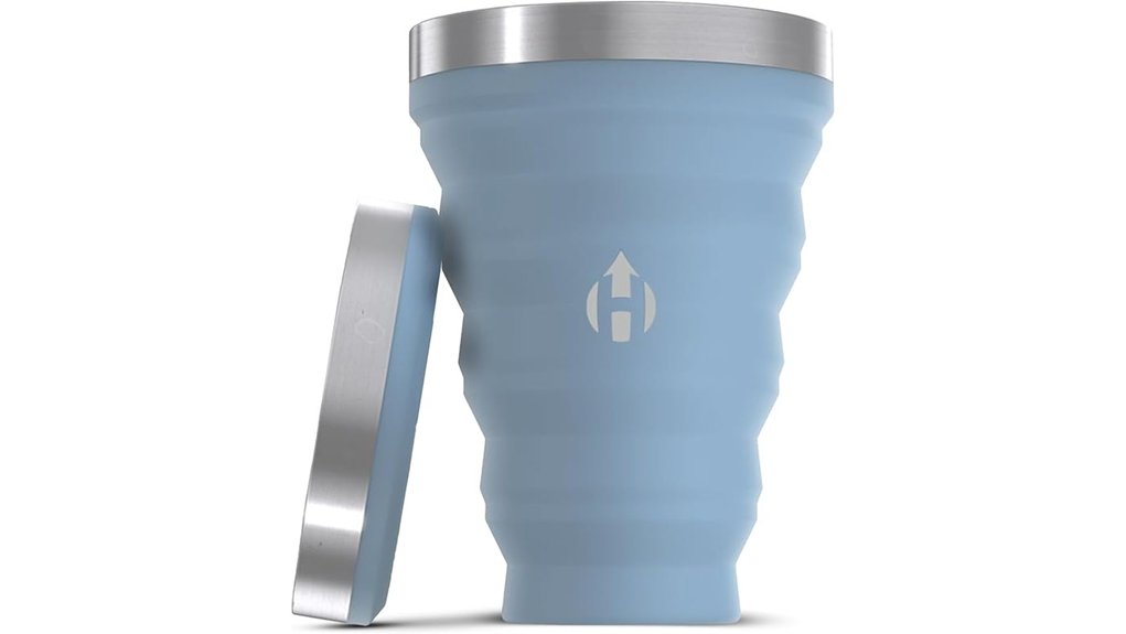 hydaway collapsible 16oz silicone cup