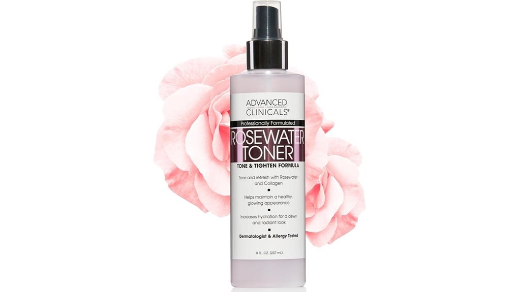 hydrating collagen rosewater facial mist