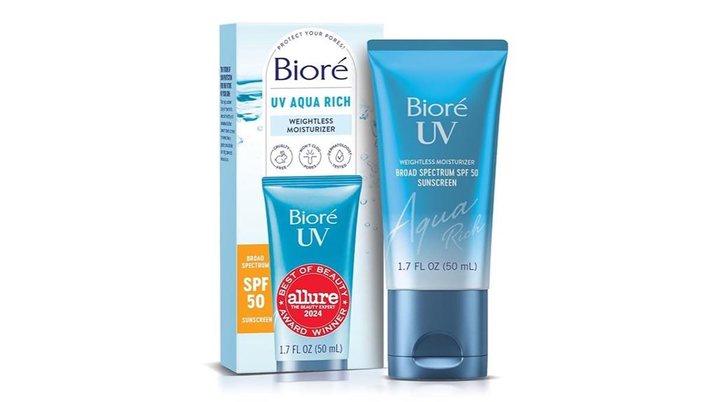 hydrating spf 50 moisturizer