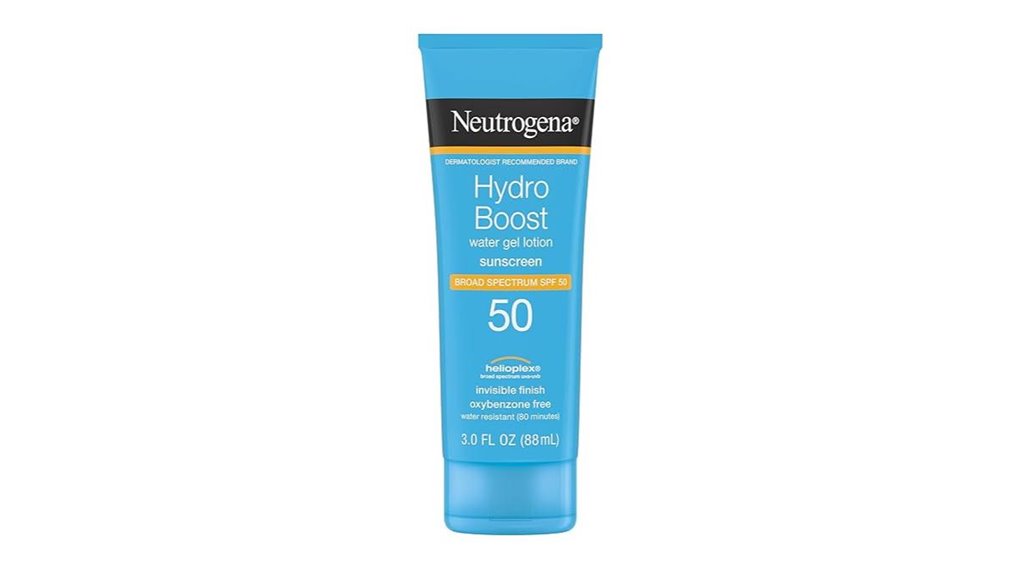 hydrating spf 50 water gel