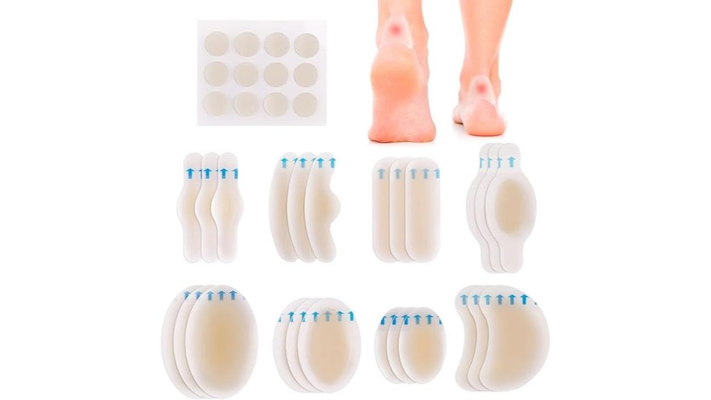 hydrocolloid blister bandage assortment