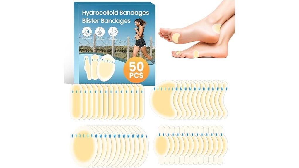 hydrocolloid blister bandage pack